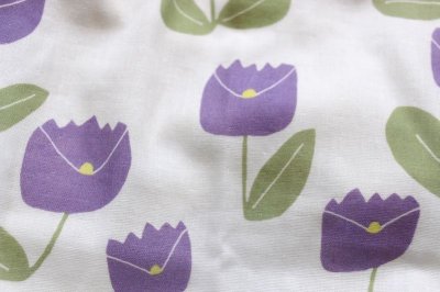 画像3: 【Choice】ガーゼタンク　紫の花