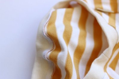 画像2: 【Choice】基本のボーダー長袖Tシャツ　山吹×白