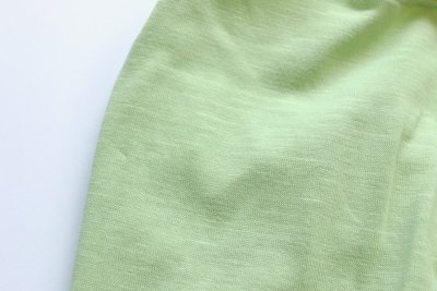画像2: 【Choice】袖が選べる！洗い晒し感がカッコいいスラブ天竺のお洋服　青リンゴ