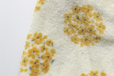 画像2: ふわふわ滑らかボアのお洋服 半袖 小花ブーケ(内側毛足長め) M